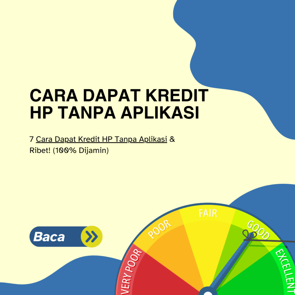 Cara Dapat Kredit HP Tanpa Aplikasi