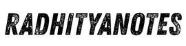 Radhitya Notes